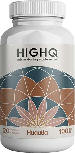 HighQ Micro Dose Psilocybin Capsules Huautla - 20 X 100mg