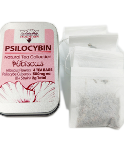 Mushroom Mt's Psilocybin Tea - Hibiscus Tea 4 x 500mg