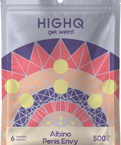 HighQ Psilocybin Mushroom Capsules Albino Penis Envy - 6 X 500mg