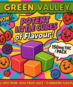 Green Valley's Full Spectrum Gummies Edible 150MG THC