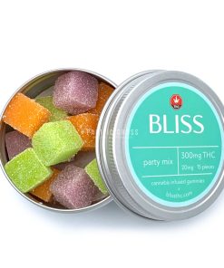 BLISS Edibles 300mg THC Party Mix Gummies