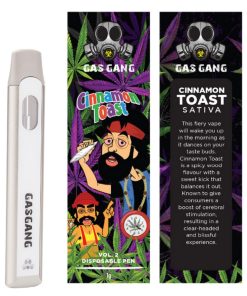Gas Gang Disposable Vape Pens D9 THC Distillate 1 Gram