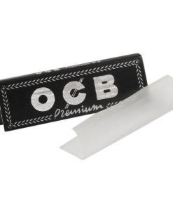 OCB Premium Black Rolling Papers 1 1/4