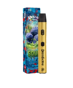 Drizzle Factory Disposable Vape Pens D9 THC Distillate 1.1 Gram