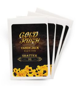 Gold Rush Shatter - Jack Herer (Sativa)