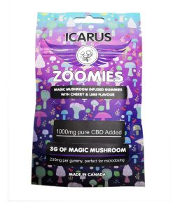 ICARUS Zoomies Magic Mushroom Gummies 3000mg + 1000mg CBD