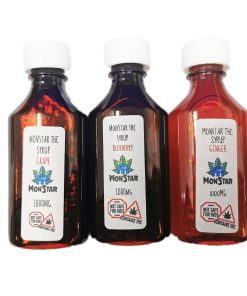 Monstar Lean flavored THC Syrup 1000MG THC